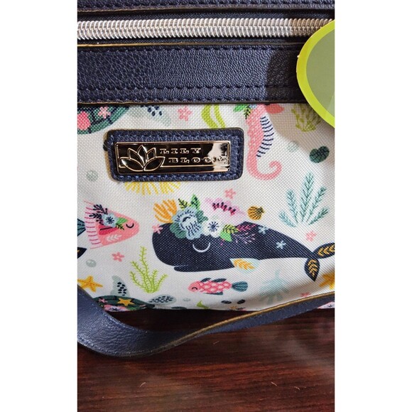 Lily Bloom Dakota Tote with Whale Design Retails $69 NWT - Picture 7 of 7